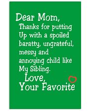Dear Mom Poster 16x24 Poster front