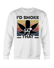 Camping I'd Smoke That Crewneck Sweatshirt tile