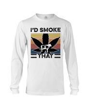 Camping I'd Smoke That Long Sleeve Tee tile
