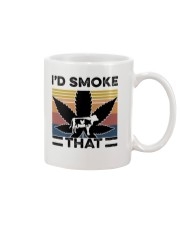 Camping I'd Smoke That Mug tile