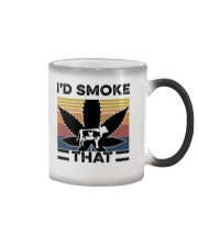 Camping I'd Smoke That Color Changing Mug tile