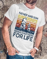 Father And Son Classic T-Shirt lifestyle-mens-crewneck-front-4