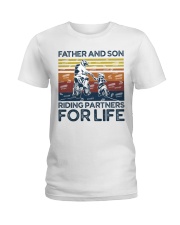 Father And Son Ladies T-Shirt tile