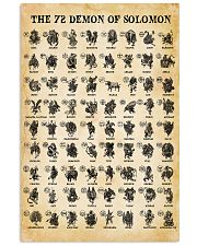 The 72 Demons of Solomon 11x17 Poster front