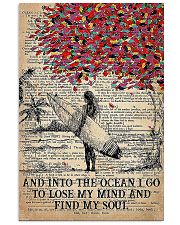 And Into The Ocean 11x17 Poster front