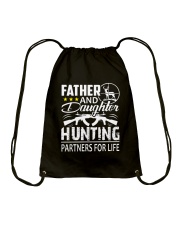 Father And Daughter Hunting Partners For Life Drawstring Bag tile