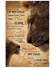 To My Dad 11x17 Poster front