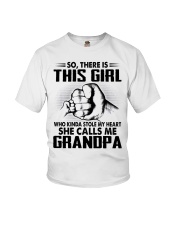 This Girl Calls Me Grandpa Youth T-Shirt tile