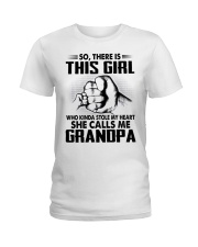 This Girl Calls Me Grandpa Ladies T-Shirt tile