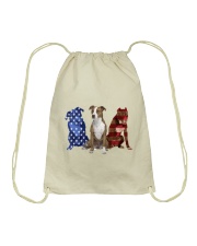 American Pit Bull Terrier Drawstring Bag tile