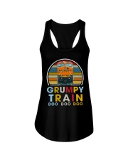 Grumpy Train Ladies Flowy Tank tile