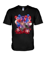Love Korat V-Neck T-Shirt tile