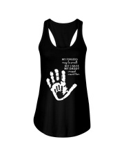 Love Dad Ladies Flowy Tank tile