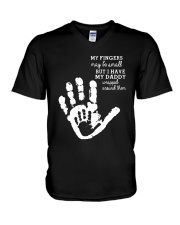 Love Dad V-Neck T-Shirt tile