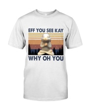 Vintage Buny Yoga Classic T-Shirt tile