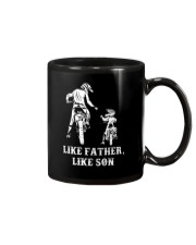Like Father Like Son Mug tile