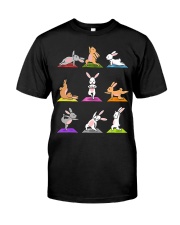 Yoga Bunnies Classic T-Shirt front