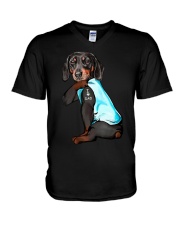 I Love Dad V-Neck T-Shirt tile