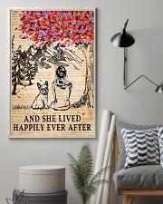 And She Lived Happily Ever After French Bulldog 11x17 Poster lifestyle-poster-1