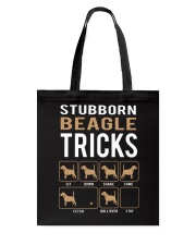 Stubborn Beagle Tricks Tote Bag tile