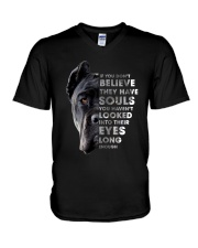 Love Dog V-Neck T-Shirt tile