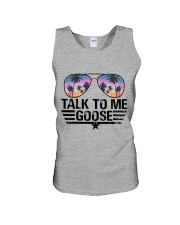 Top Gun Talk To Me Goose Unisex Tank tile