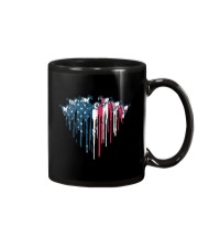 Horse Racing In Heart Flag Mug tile