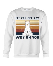 Llama Eff You See Kay Crewneck Sweatshirt tile