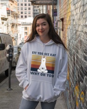 Llama Eff You See Kay Hooded Sweatshirt lifestyle-unisex-hoodie-front-1