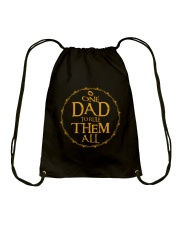One Dad To Rule Them All Drawstring Bag tile