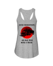 Love Truck Ladies Flowy Tank tile
