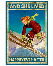 Girl Love Skiing 11x17 Poster front