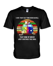 Old Time Rock And Roll Shirts V-Neck T-Shirt tile