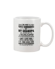 I'm Not A Perfect Granddaughter Mug tile