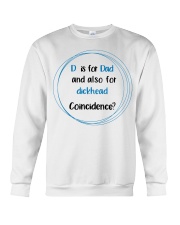 I Am A Lucky Daughter I Have A Crazy Dad Crewneck Sweatshirt tile
