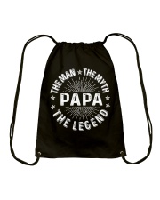 PAPA The Man The Myth The Legend Drawstring Bag tile