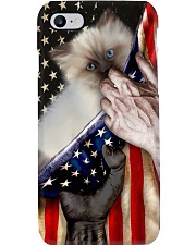 Love Himalayan Cat United State Flag Phone Case i-phone-8-case