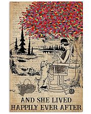 And She Lived Happily Ever After Knitting 11x17 Poster front