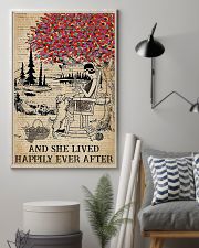And She Lived Happily Ever After Knitting 11x17 Poster lifestyle-poster-1
