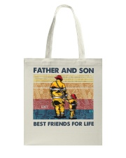 Father And Son Tote Bag tile
