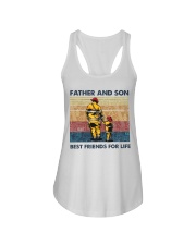 Father And Son Ladies Flowy Tank tile