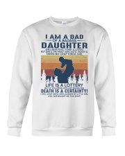 I Am A Dad Of A Badass Daughter Crewneck Sweatshirt tile
