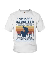 I Am A Dad Of A Badass Daughter Youth T-Shirt tile