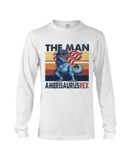 Dinosaur 4th of July Long Sleeve Tee tile