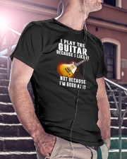 Love Guitar Father's Day Classic T-Shirt lifestyle-mens-crewneck-front-5