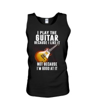 Love Guitar Father's Day Unisex Tank tile