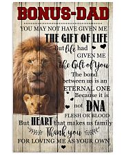 To My Bonus Dad 11x17 Poster front
