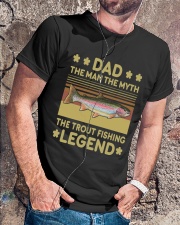 The Man The Myth The Trout Fishing Legend Classic T-Shirt lifestyle-mens-crewneck-front-4