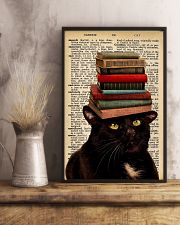 Book And Cat 11x17 Poster lifestyle-poster-3