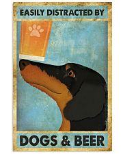 Dachshund And Beer 11x17 Poster front
